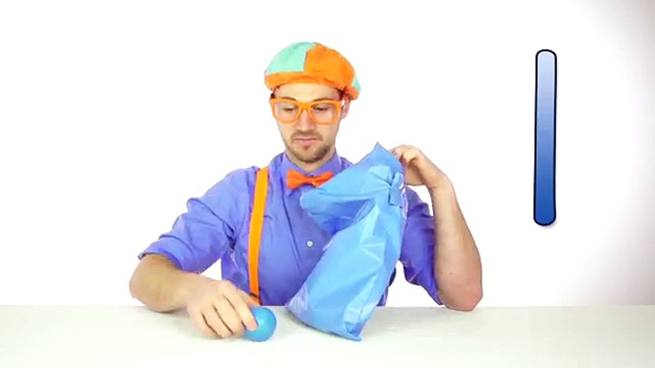 The Blue Song with Blippi | Colors Song for Kids - video Dailymotion