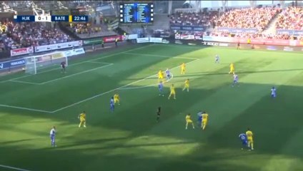 Igor Stasevich Goal -  HJK vs BATE Borisov 0-2 01/08/2018