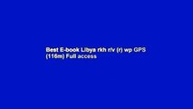 Best E-book Libya rkh r/v (r) wp GPS (116m) Full access