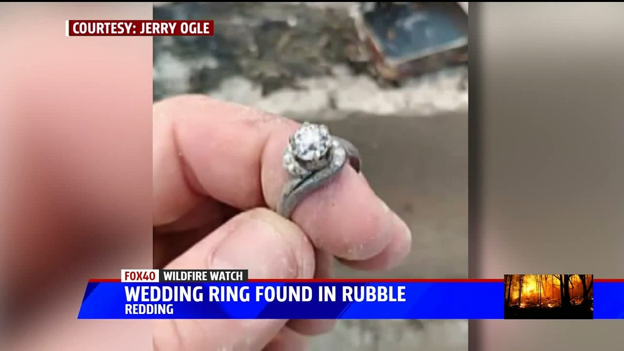 Man Finds Grandmother’s Wedding Ring in Ashes of Home Destroyed by Wildfire