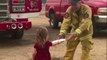 Little Girl Passes Out Burritos To Firefighters Battling The Carr Fire