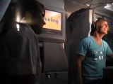 David Guetta DJ set in a plane Vueling to Ibiza !