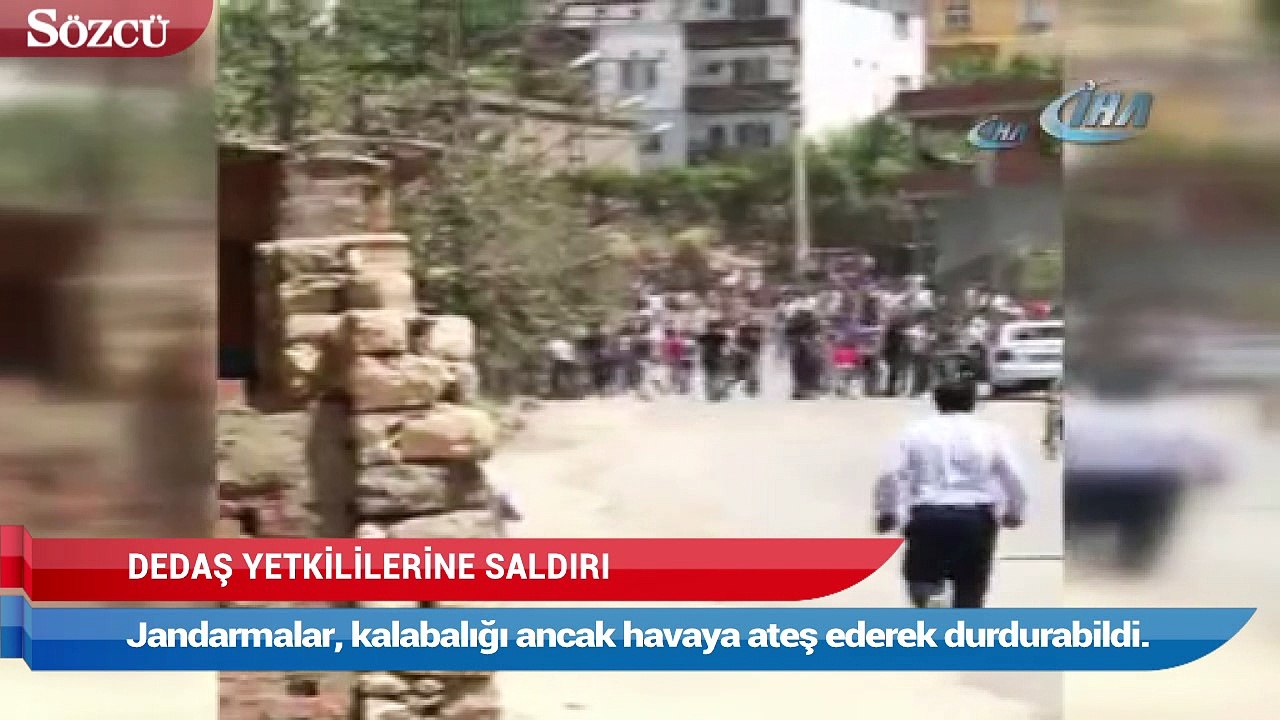 Silopi’de DEDAŞ yetkililerine saldırı