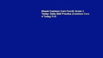 Ebook Common Core Fourth Grade 4 Today: Daily Skill Pracitce (Common Core 4 Today) Full