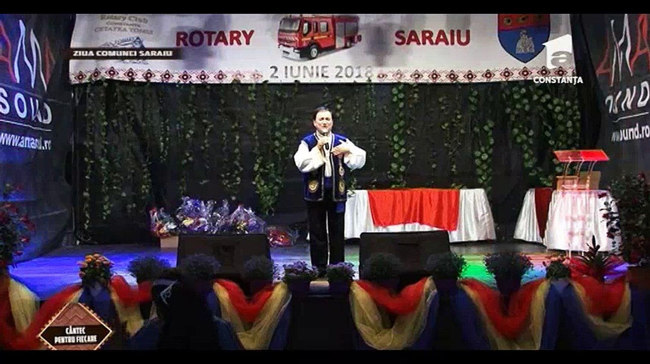 Aurel Sava - Ziua comunei Saraiu, judetul Constanta - 2018 (Cantec pentru fiecare - Antena 1 Constanta -  17.06.2018)