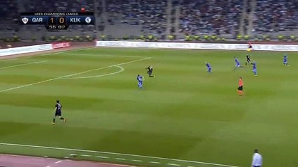 Quintana D.(Penalty) Goal HD -  Qarabag (Aze)	2-0	Kukesi (Alb) 01.08.2018