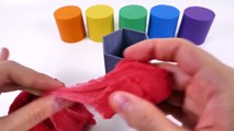DIY How to Make Kinetic Sand Mad Mattr Youtube LOGO Roll Cake Cutting Learn Colors for Kid