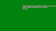 View Scholastic Success With Reading Comprehension, Grade 4 Ebook Scholastic Success With Reading