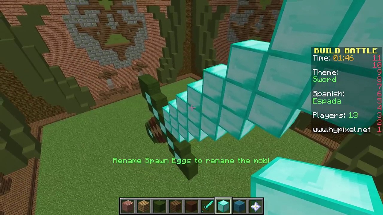 LA MEJOR ESPADA DE MINECRAFT | Build Battle Minecraft
