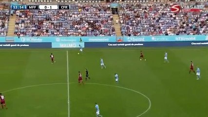 Traustason Goal HD - Malmo FF (Swe) 1-1 CFR Cluj (Rou) 01.08.2018