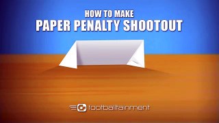 Paper Football Penalty Kick Game