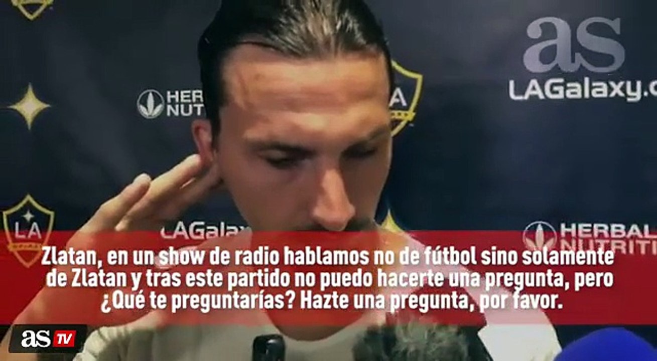 La pregunta que sacó a Zlatan de sus casillas