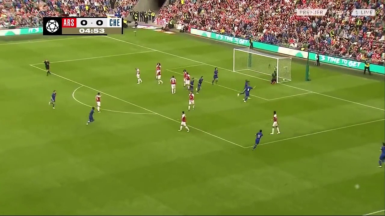 Arsenal vs Chelsea 0-1 Rudiger GOAL