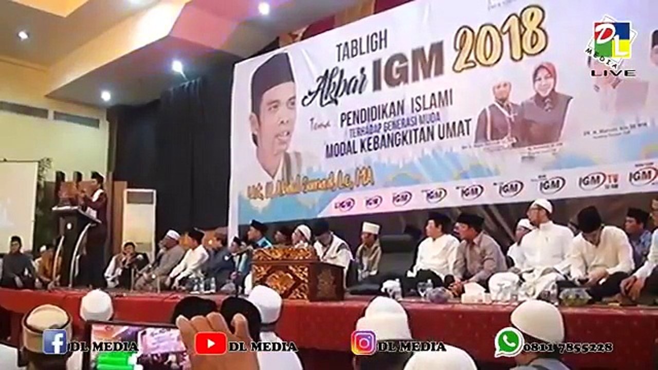Live 1.Agustus.2018 Ceramah Ustadz Abdul Somad Di Universitas Indo Global Mandiri , Palembang