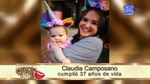 Claudia Camposano cumplió 37 años de vida