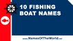 10 fishing boat names - the best names for your boat - www.namesoftheworld.net