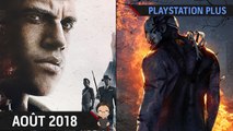 PlayStation Plus Août 2018 : Présentation des jeux (PS Plus)