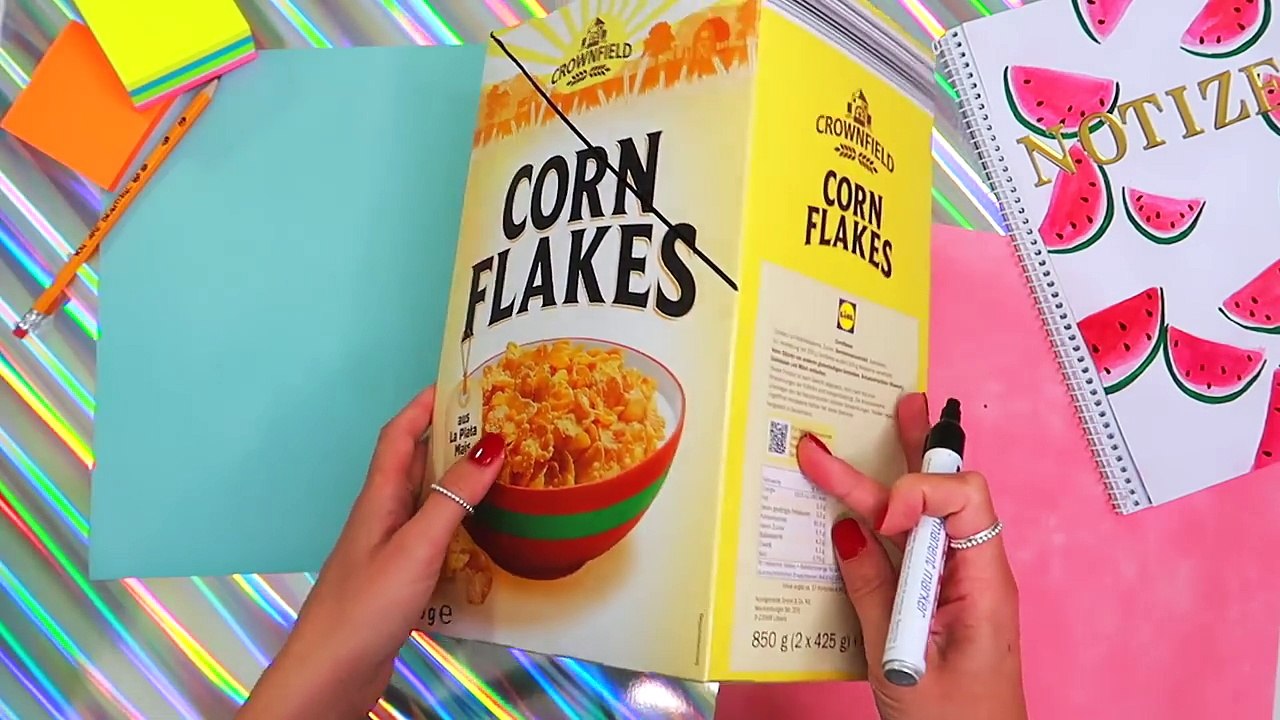 BACK TO SCHOOL DIY SCHOOL SUPPLIES ✏️Do It Yourself für Back To School - Deutsch - Cali Kessy