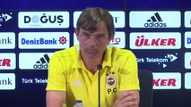 Fenerbahçe-Cagliari Maçının Ardından - Fenerbahçe Teknik Direktörü Cocu (2)