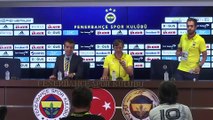 Fenerbahçe-Cagliari maçının ardından - Fenerbahçe Teknik Direktörü Cocu (1) - İSTANBUL