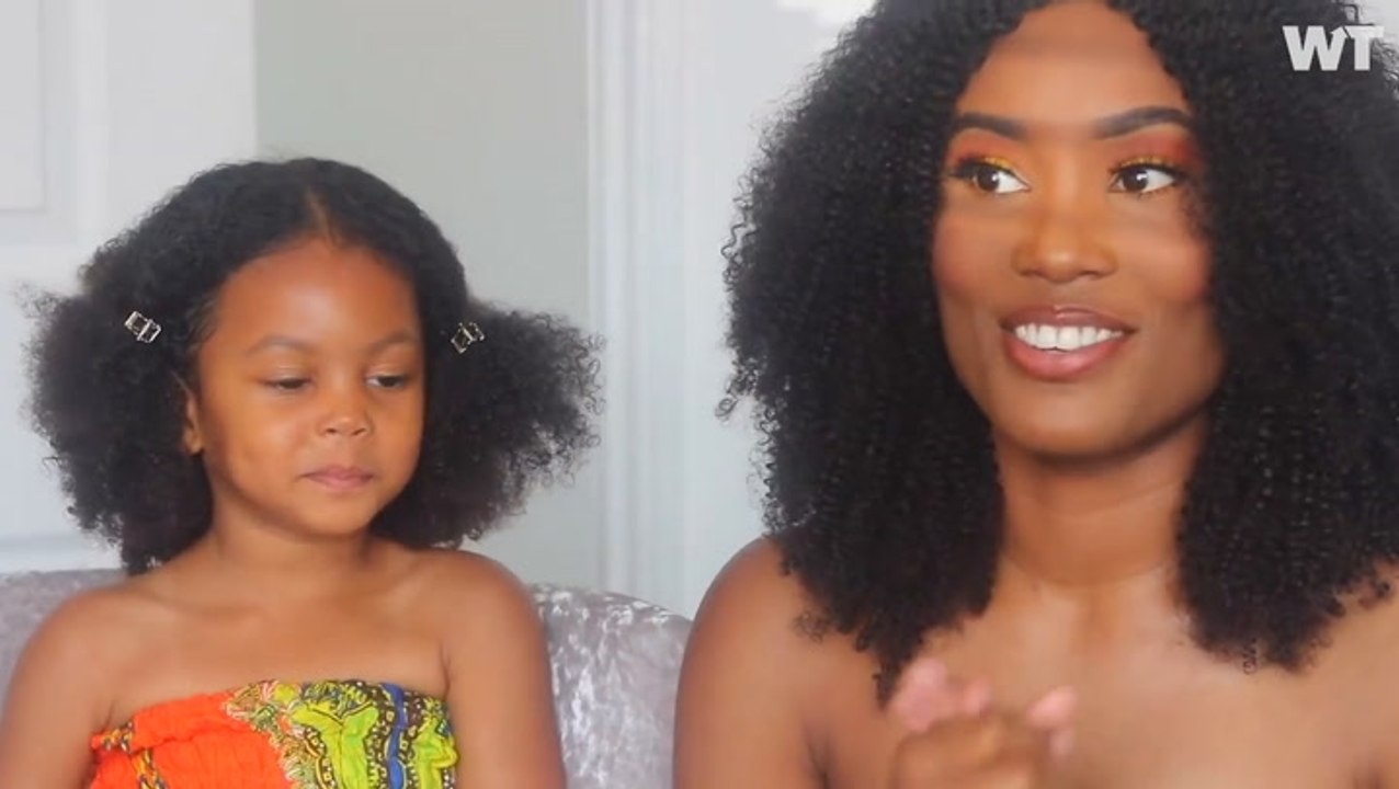 YouTuber GiGi Beauty Does A Makeup Tutorial With Her Adorable Daughter!