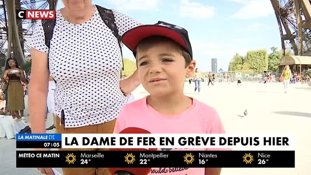 Regardez la colère des touristes après la grève de la Tour Eiffel qui gâchent leurs séjours - VIDÉO