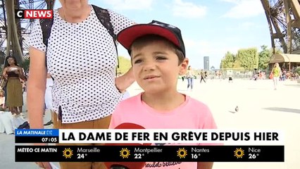 Regardez la colère des touristes après la grève de la Tour Eiffel qui gâchent leurs séjours - VIDÉO
