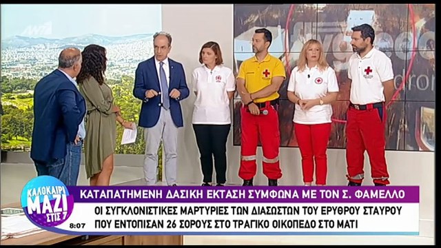 Συγκλονιστικές περιγραφές των διασωστών για τη φωτιά στο Μάτι
