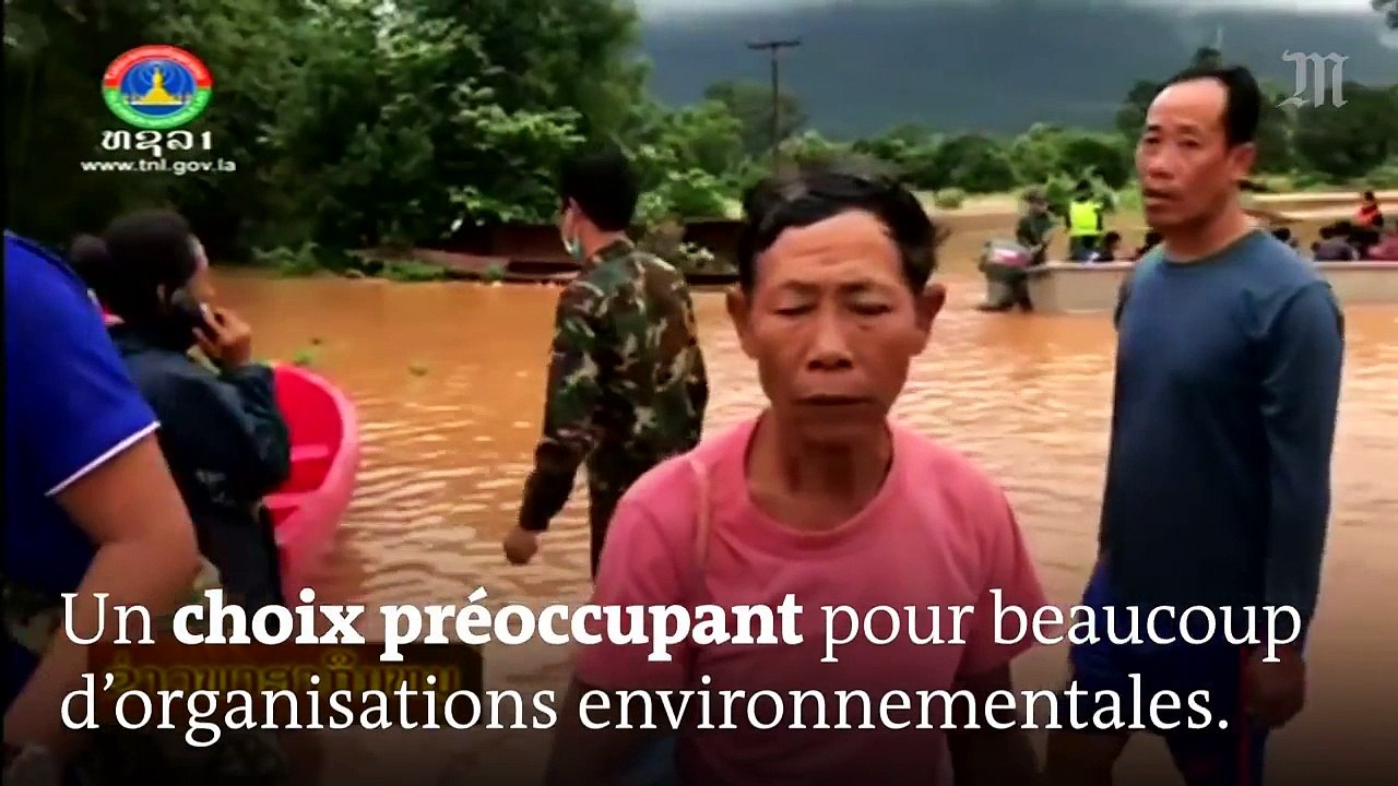 Laos  un barrage s’effondre et engloutit six villages (1)