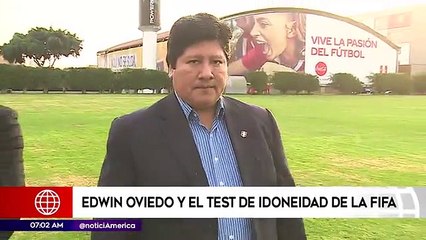 FPF: Edwin Oviedo y el test de idoneidad de la FIFA