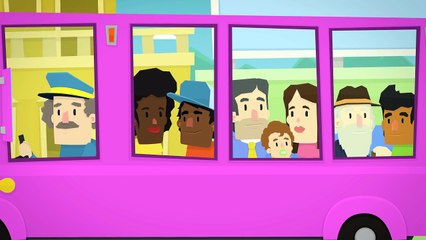 The Wheels on The Bus Go Round And Round Song | Kids Songs | Baby Songs