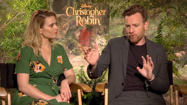 Ewan McGregor, Hayley Atwell Talk About Being A Family In 'Christopher Robin'
