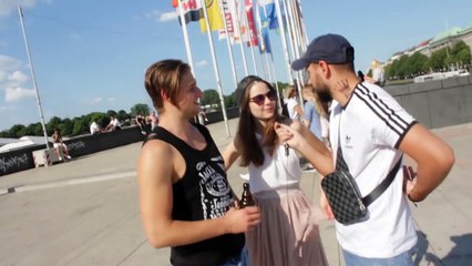 DEUTSCHE MÄDCHEN beschreiben TÜRKISCHE JUNGS in 3 Worten !.. | LogTube