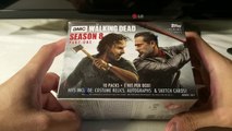 New Topps AMC The Walking Dead Season 8 Trading cards box opening. 1 guaranteed hit per box. TWD
