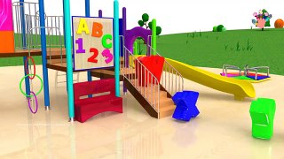 Learning Colors With 3D Marble Balls Slides Baby Kids Pretend Fun Play Colours Videos For