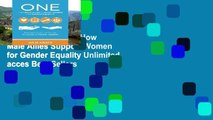 Digital book  One: How Male Allies Support Women for Gender Equality Unlimited acces Best Sellers