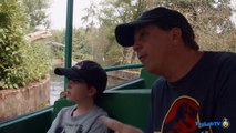 Giant Dinosaurs & Life Size T Rex! Family Visit Fun Kids Jurassic Adventure Dinosaur Park