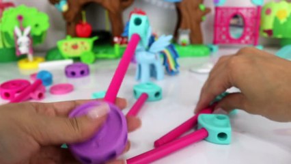 My Little Pony MLP Rainbow Dash Spin n Slide Building Toy Play Set
