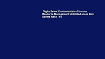 Digital book  Fundamentals of Human Resource Management Unlimited acces Best Sellers Rank : #3