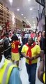 VIDEO: SCENES AT AN AIRPORT IN MOZAMBIQUE This is when their national team defeat Zambia's Chipolopolo away from home. Mozambique beat Zambia 1-0 last Saturda