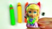 Play Doh Pencil Surprise Eggs Cars 2 Hello Kitty Barbie Disney Frozen Donald Duck Crayons