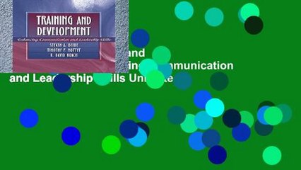 Trial Ebook  Training and Development: Enhancing Communication and Leadership Skills Unlimited