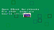 Open EBook Quickbooks Pro 2008: Complete Course online