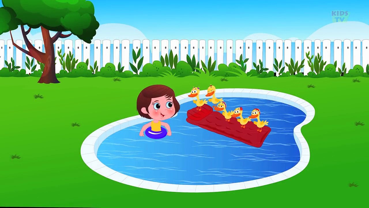 Five little Ducklings | Kids Tv Nursery Rhymes For Children | Cartoon Videos For Toddlers |