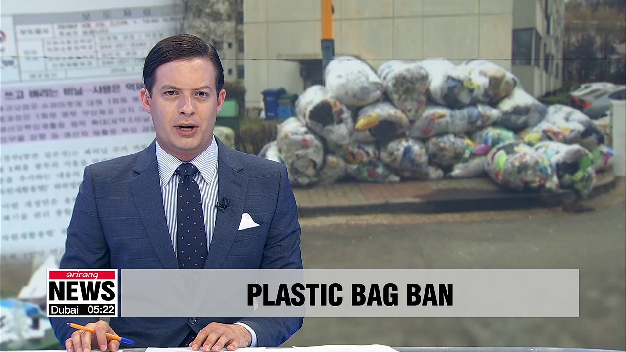 S. Korean gov't seeks to ban use of plastic bags at supermarkets