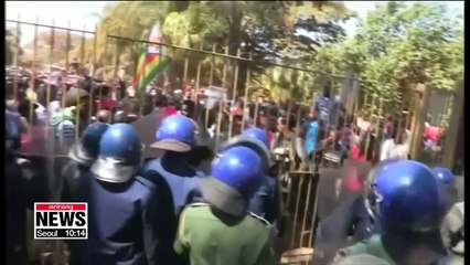 Three die in Zimbabwe amid violent clash over ruling party election victory