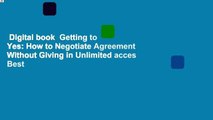 Digital book  Getting to Yes: How to Negotiate Agreement Without Giving in Unlimited acces Best
