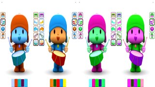 Talking Pocoyo Reverse Colors Reion Compilation Funny Videos new HD