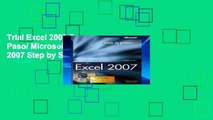 Trial Excel 2007 Paso a Paso/ Microsoft Office Excel 2007 Step by Step Ebook