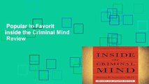Popular to Favorit  Inside the Criminal Mind  Review
